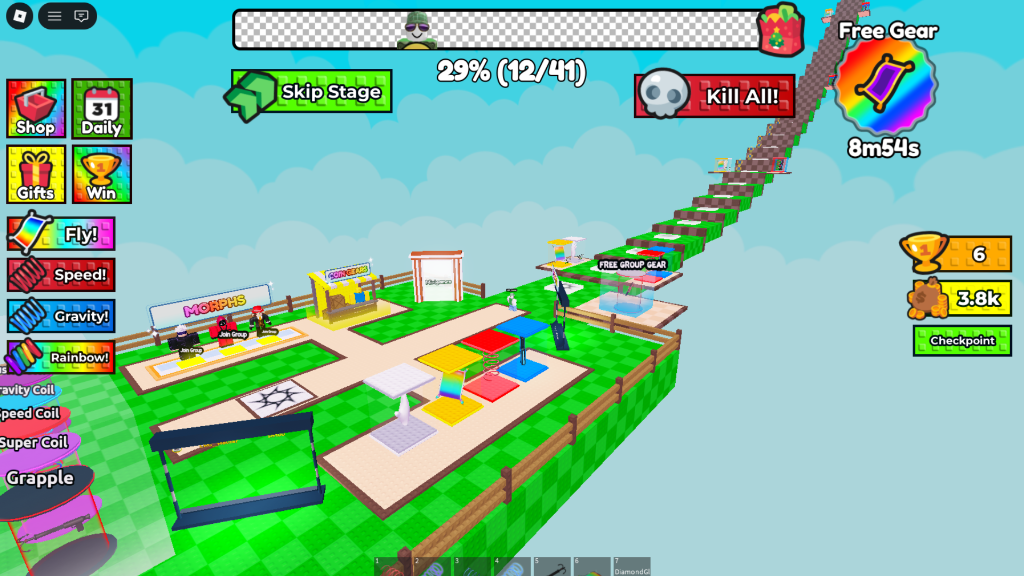 Glass Bridge gameplay
